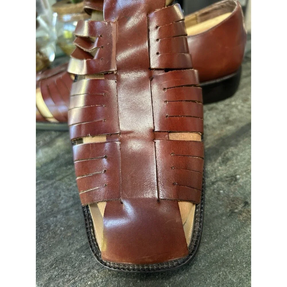 Giorgio Brutini Men 12D Leather Summer Sandal